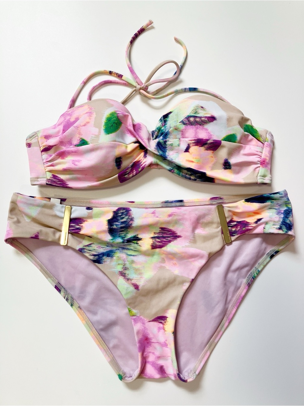 Victoria’s Secret | Multicolor Underwire Bikini Set 34B & M Beach Pool Summer
